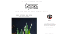 Desktop Screenshot of gastronomblog.com